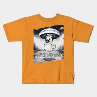 Rubber Ducky is Abduckted Kids T-Shirt